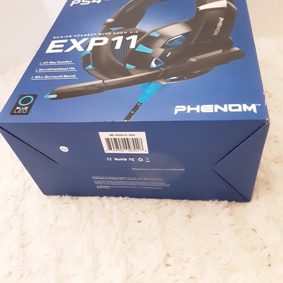 PHENOM EXP11 GAMING HEADSET WITH BOOM MIC NIB - Picture 9 of 9